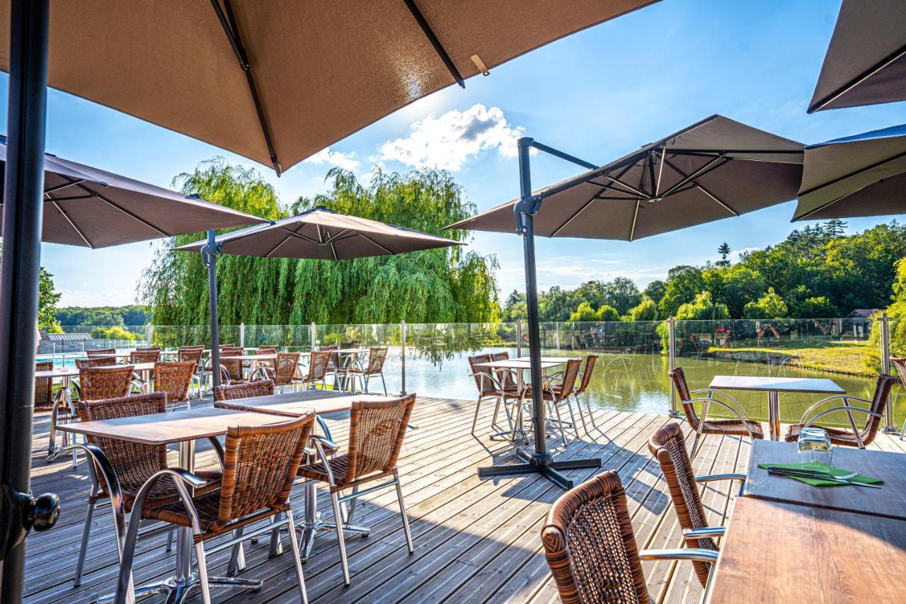 Le Camping Grand Cerf Hotel Gimouille Bagian luar foto