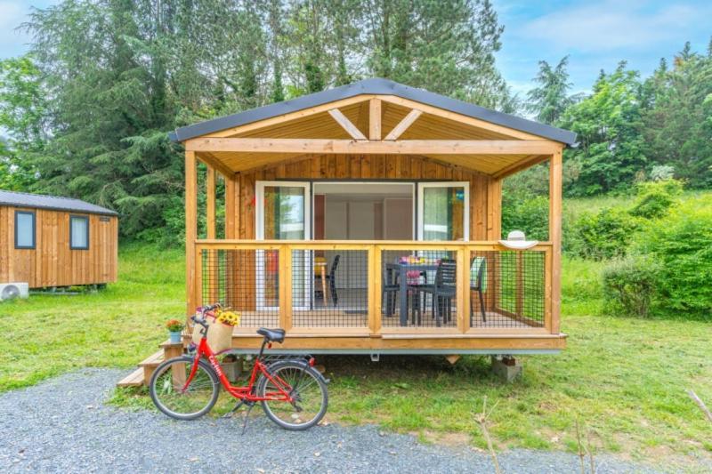 Le Camping Grand Cerf Hotel Gimouille Bagian luar foto