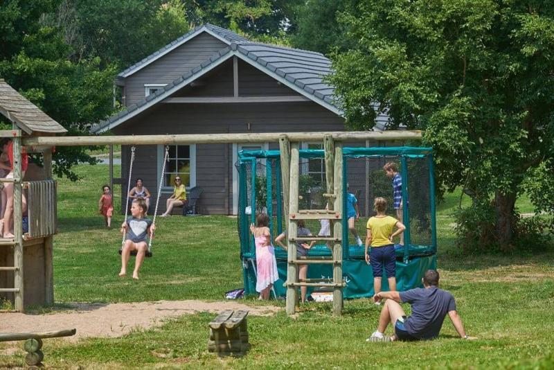 Le Camping Grand Cerf Hotel Gimouille Bagian luar foto