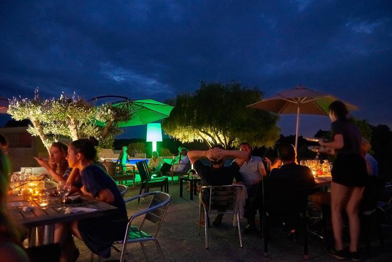 Le Camping Grand Cerf Hotel Gimouille Bagian luar foto